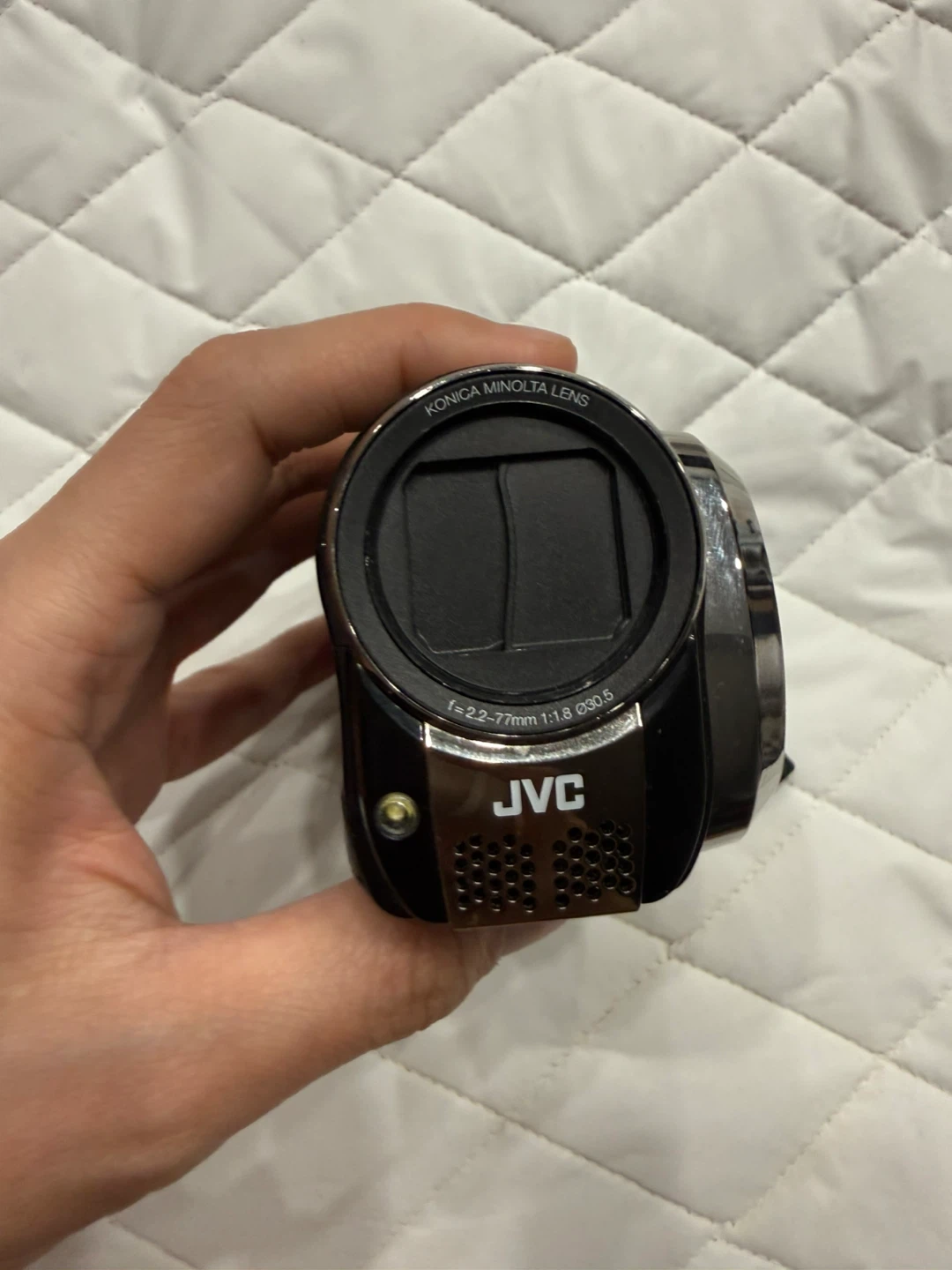 JVC Everio Dual Memory Camcorder GZ-MS120BU no charger cable - photo 2