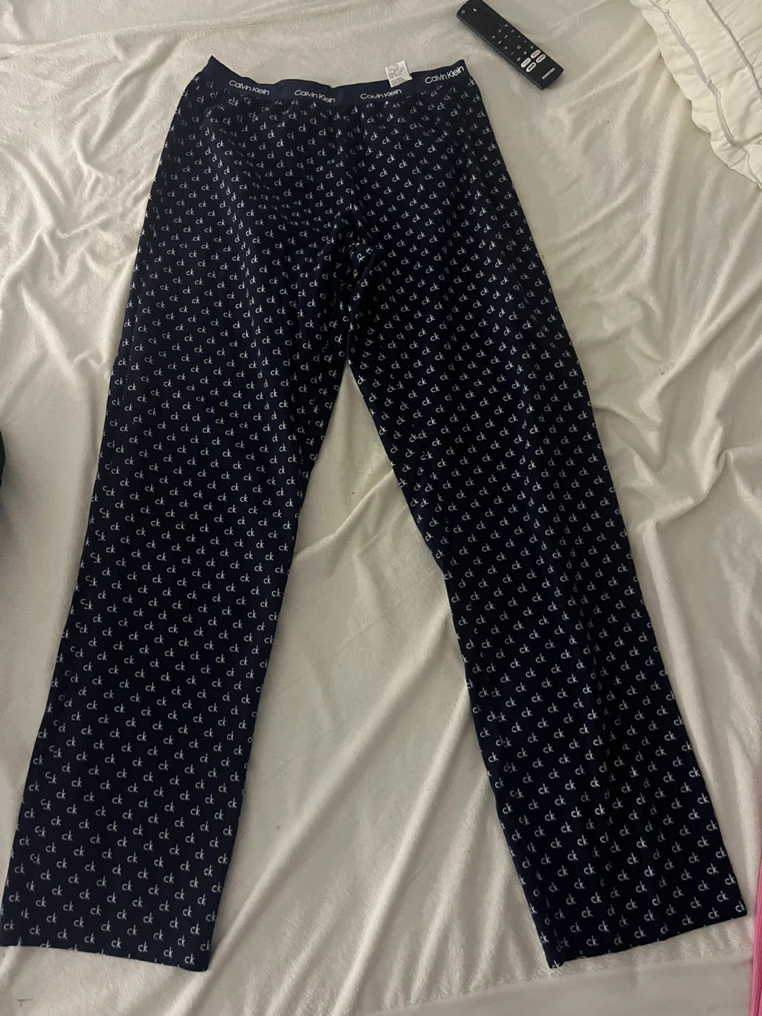 Calvin Klein Pyjama Pants - Navy monogram
