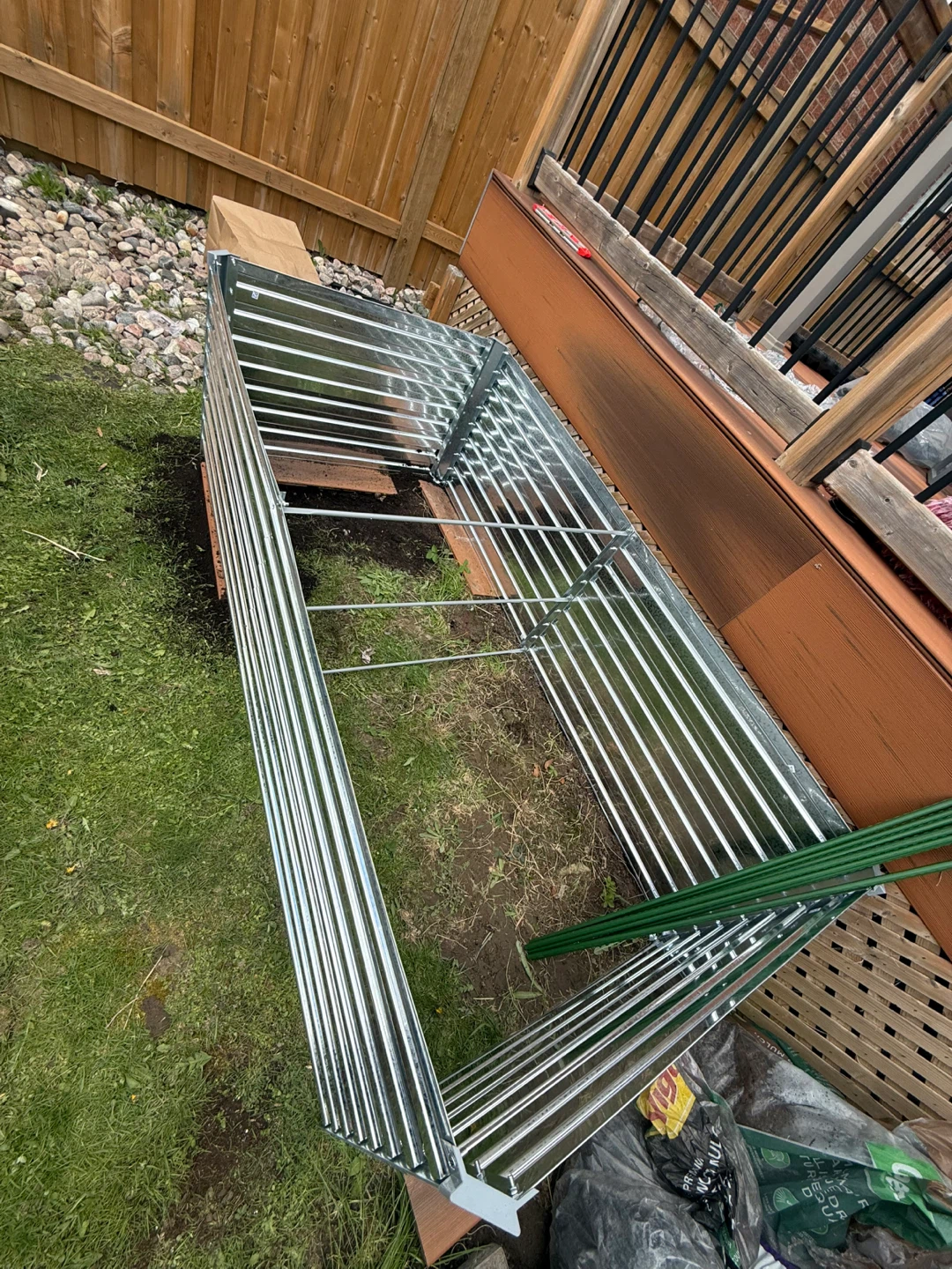 Garden bed assembled - photo 2