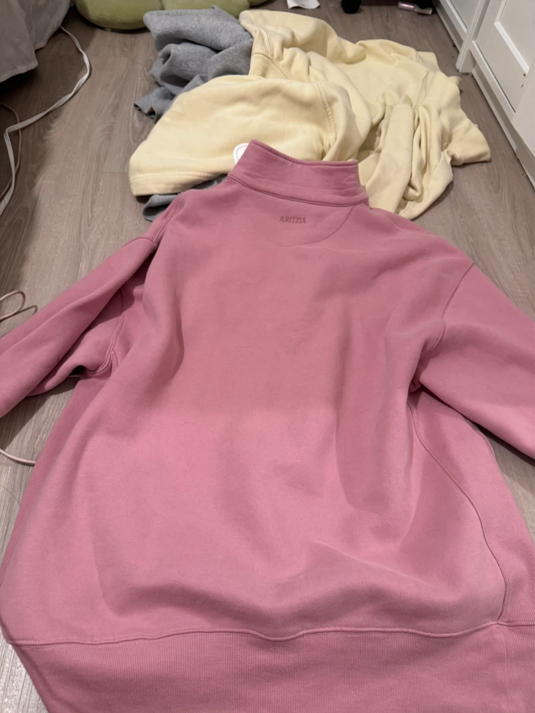 Aritzia Sweatfleece Cozy Fleece 1/4 Zip Sweater - photo 3