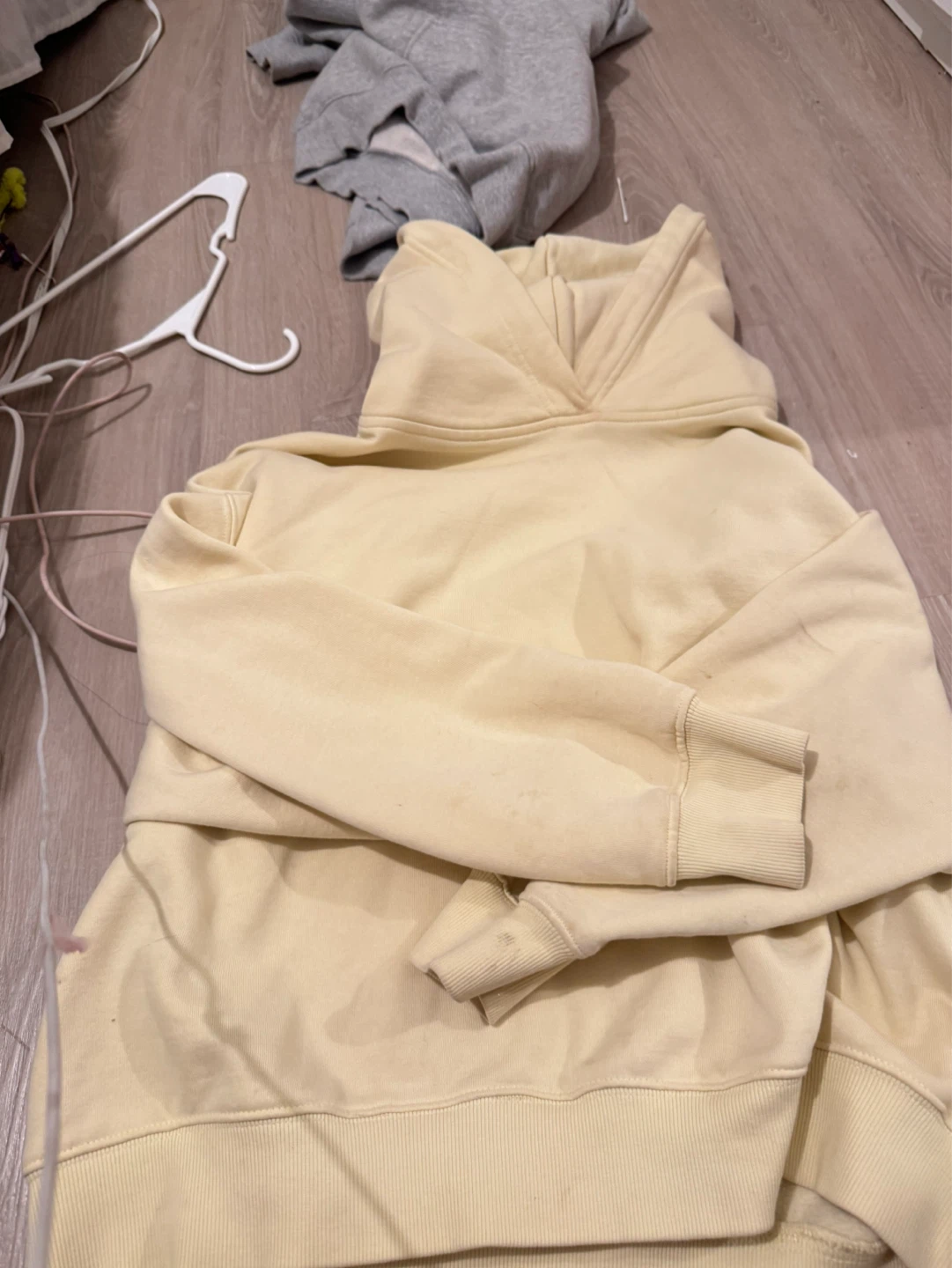 Butter yellow hoodie