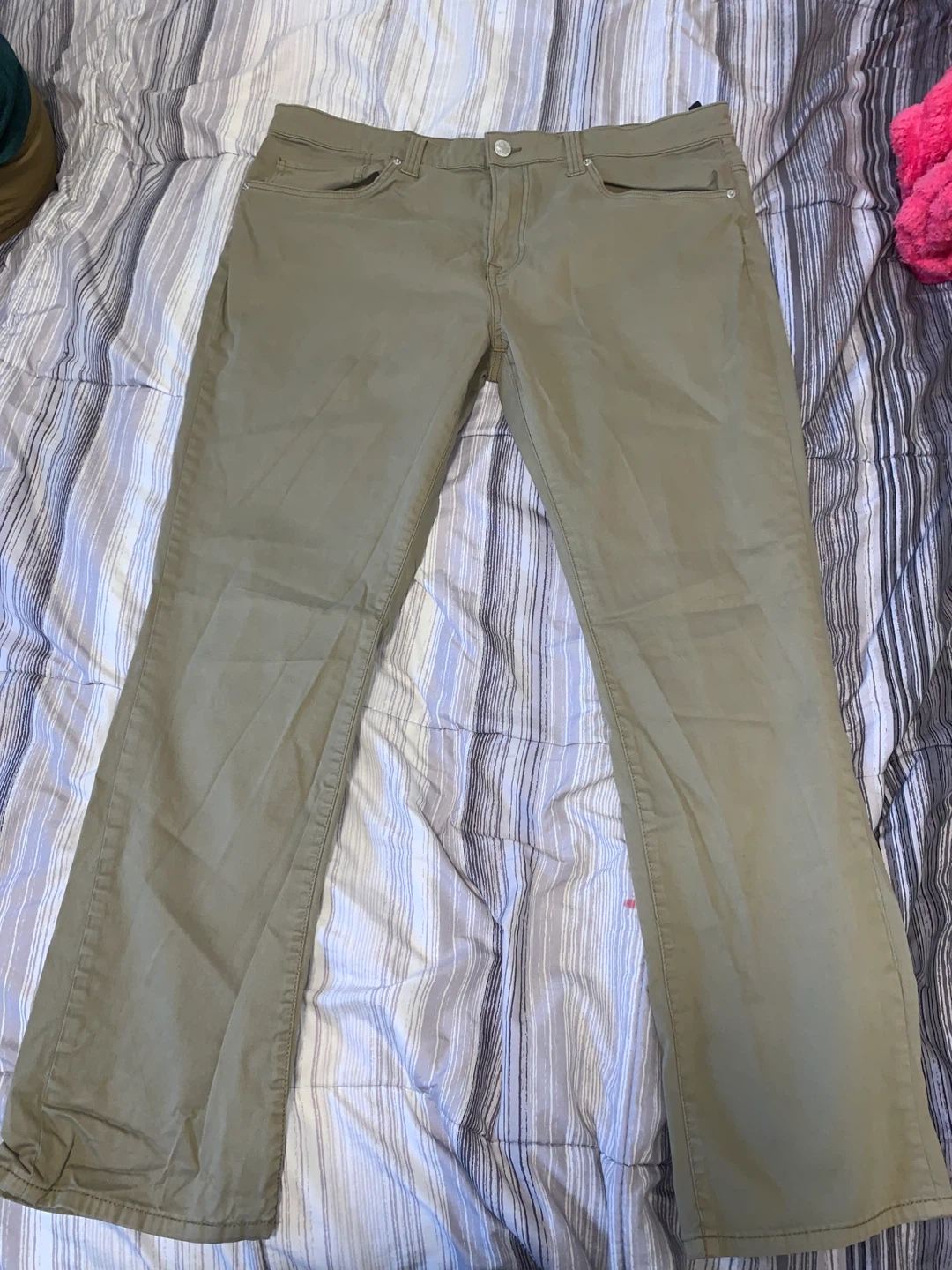 Buffalo David Bitton Slim Fit Khaki Pants - photo 2