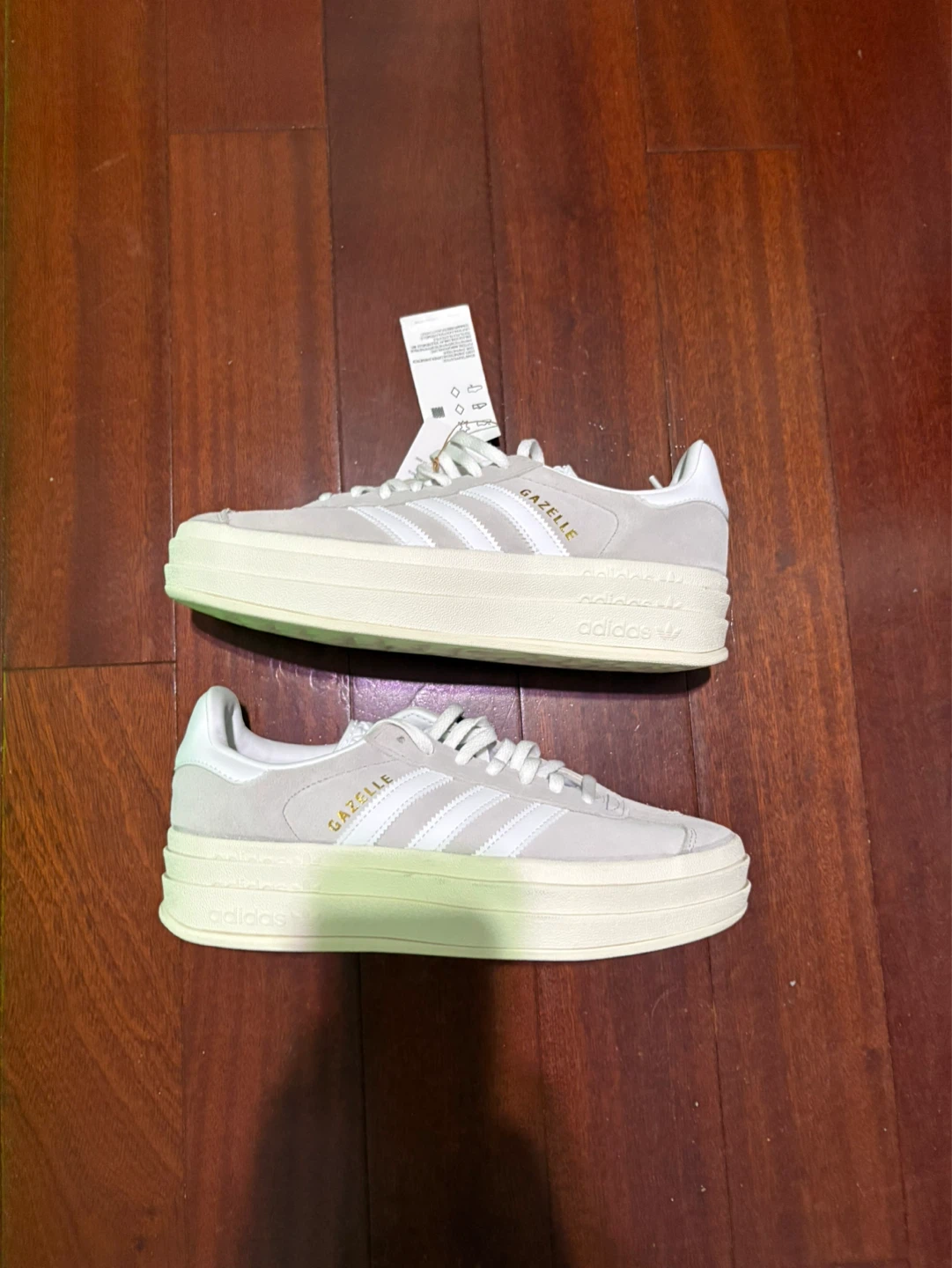 Woman’s Adidas Gazelle Platform Sneakers