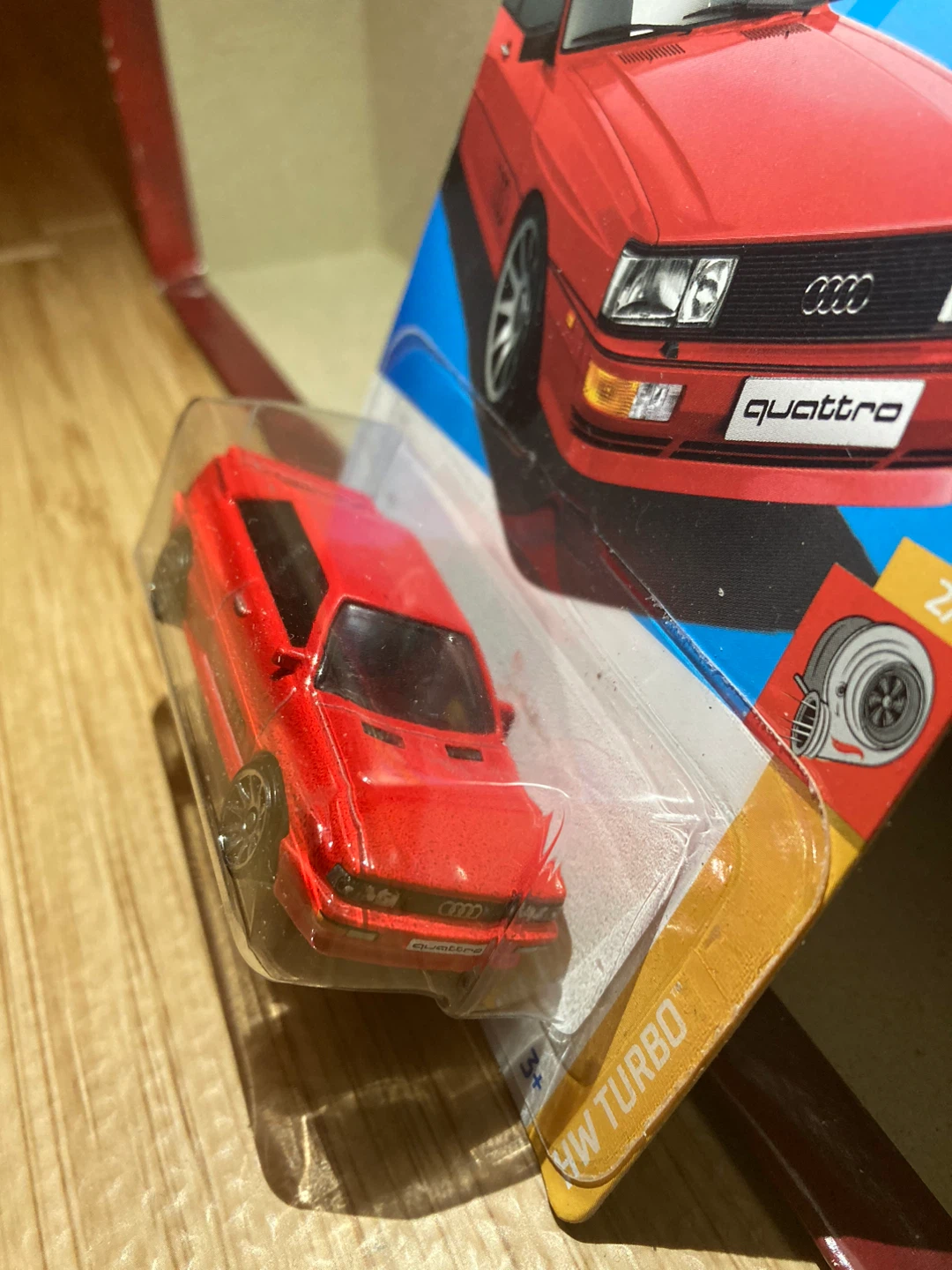 Hot Wheels / 87 Audi Quattro / Red - photo 2