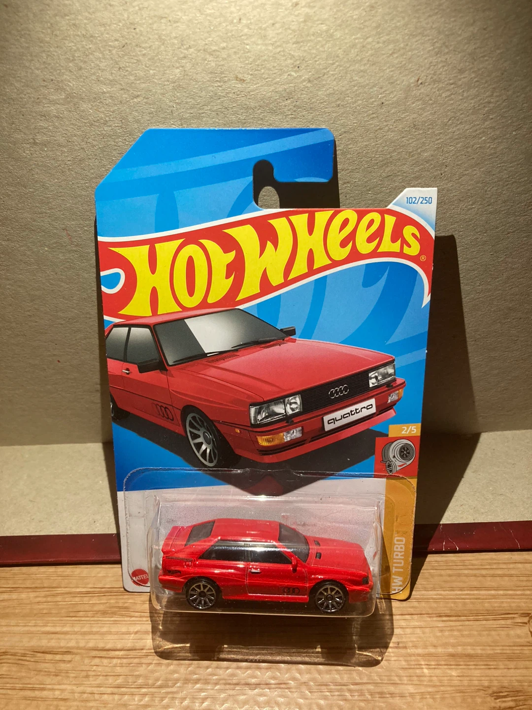 Hot Wheels / 87 Audi Quattro / Red
