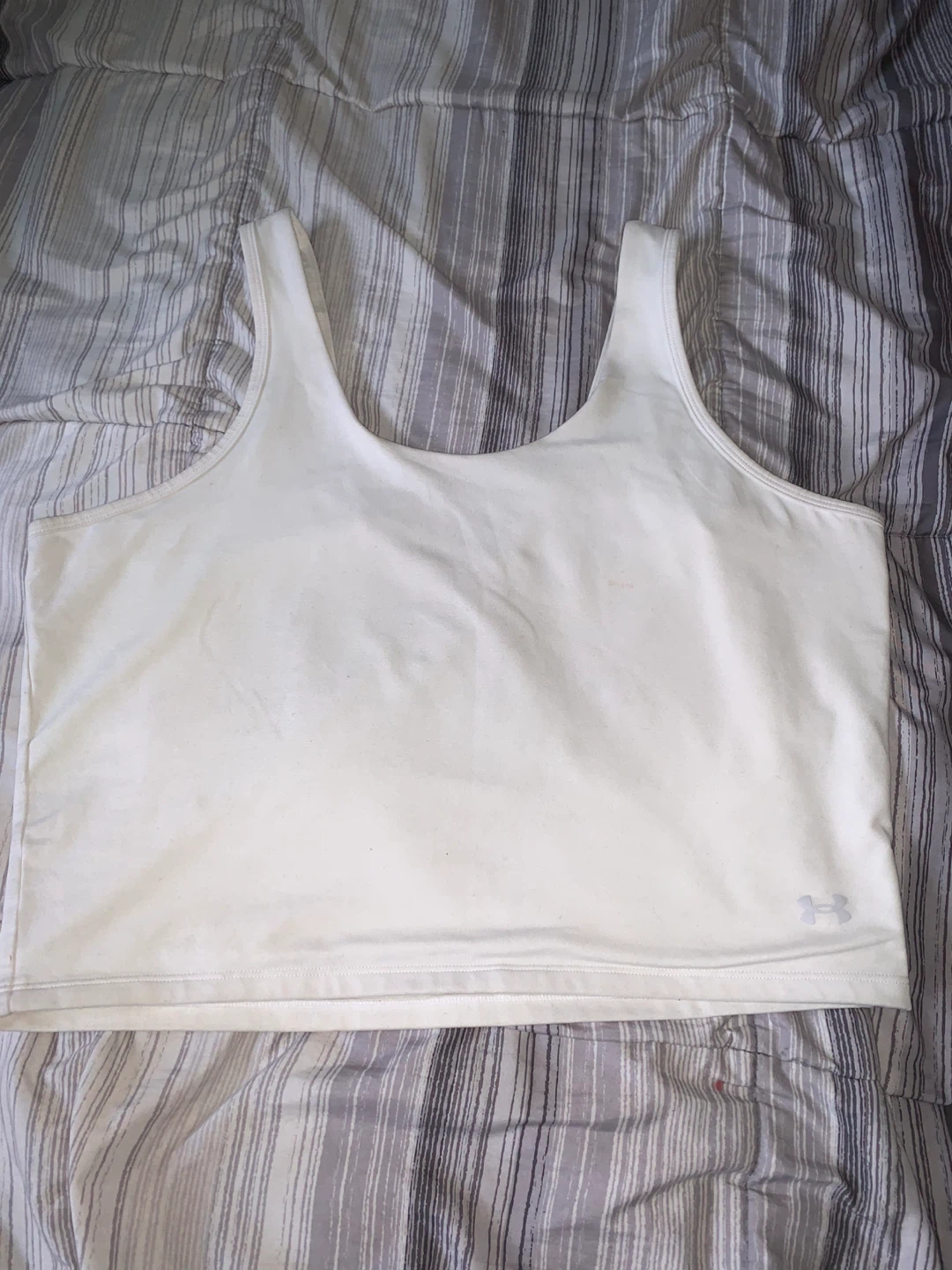 Under Armour White Tank Top