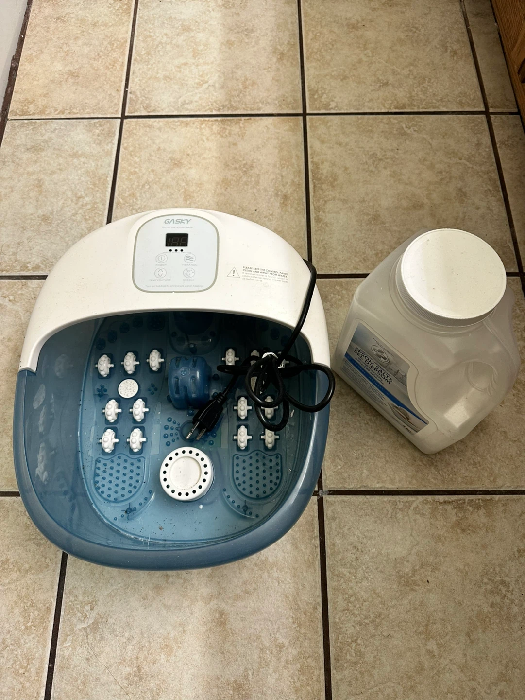 Gasky Foot Spa Bath Massager