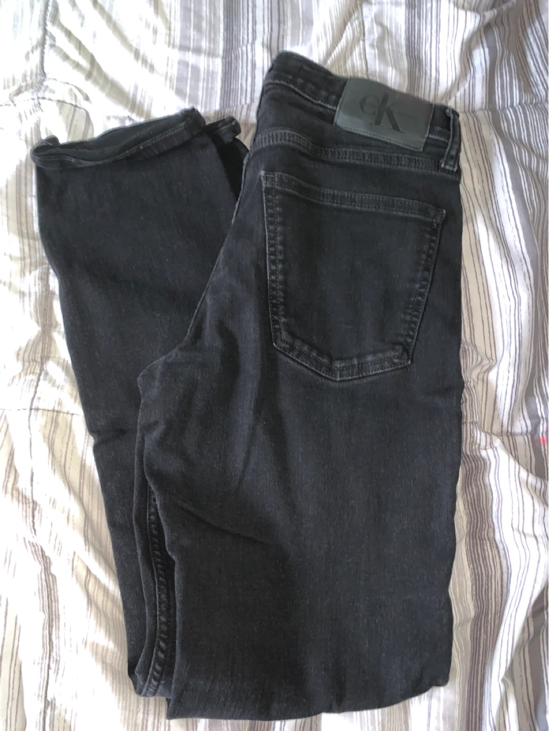 Calvin Klein Jeans Black Denim Pants