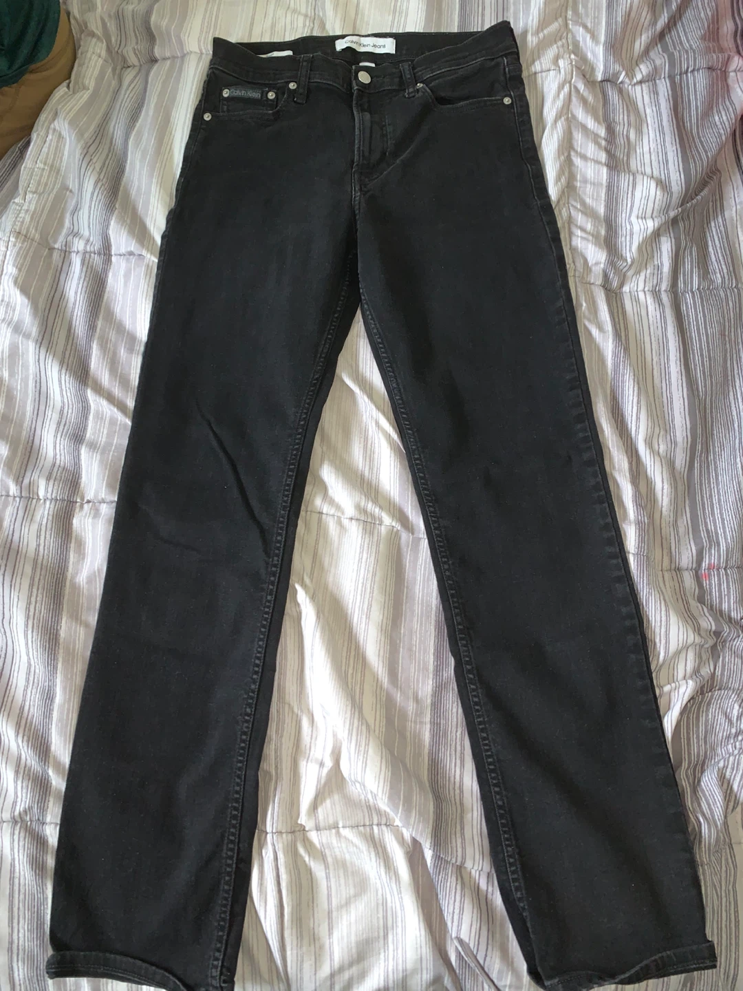 Calvin Klein Jeans Black Denim Pants - photo 2