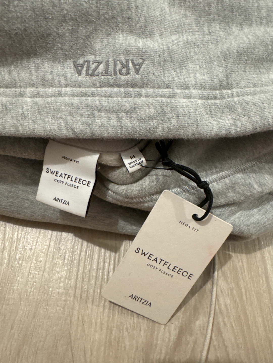 ARITZIA SWEATFLEECE Hoodie Grey Size M