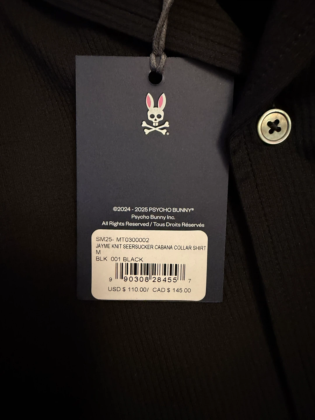 Psycho Bunny Jaime Knit Collar Shirt - photo 5