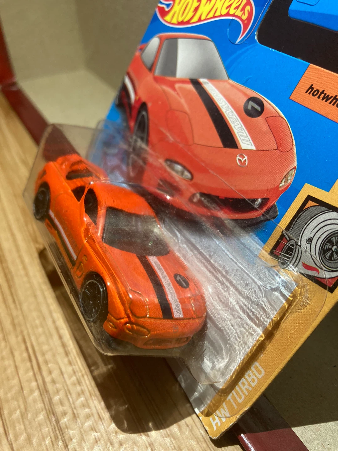 Hot Wheels / 95 Mazda RX-7 / Orange - photo 2
