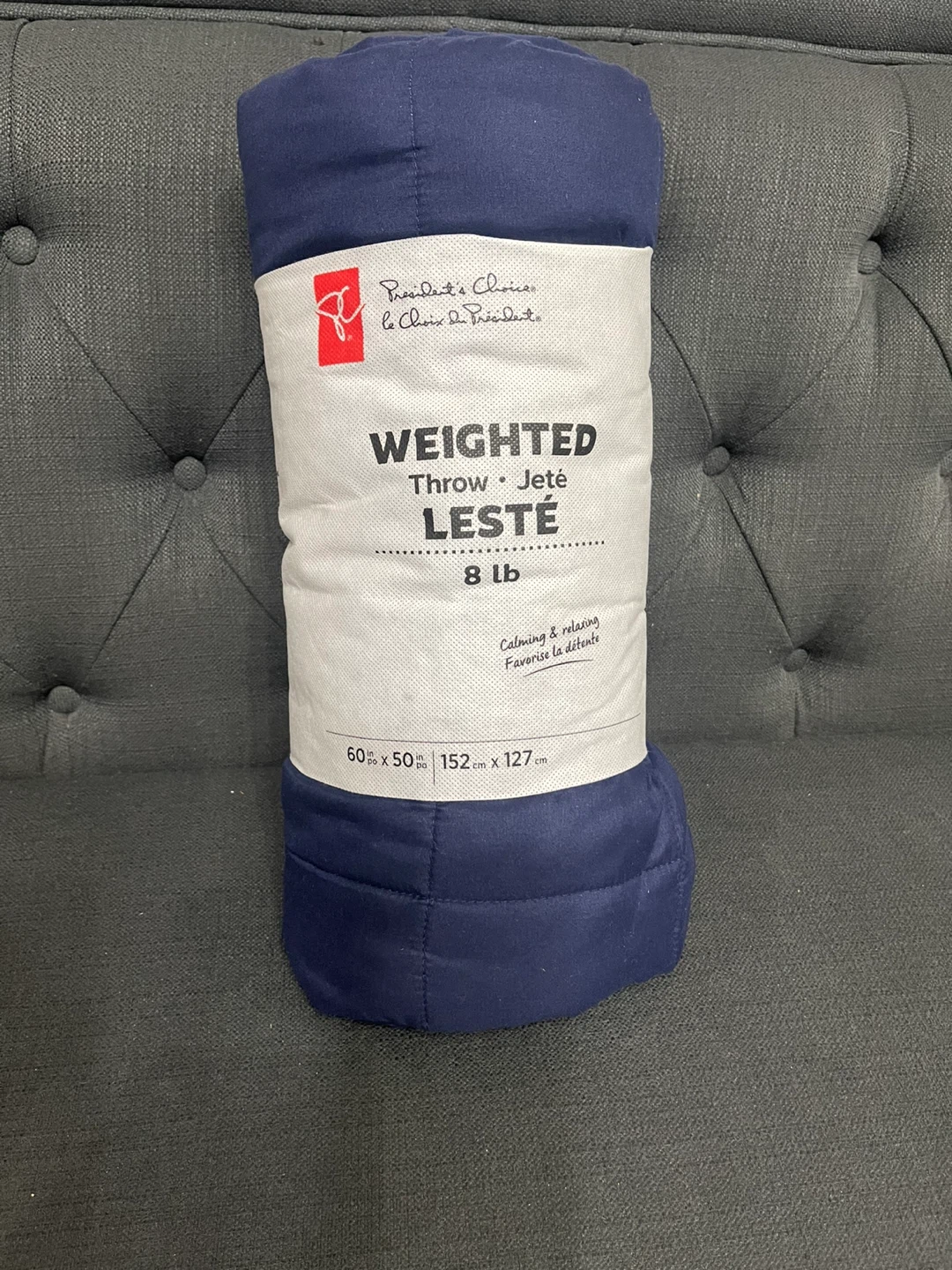 President's Choice Weighted Blanket 8 lb