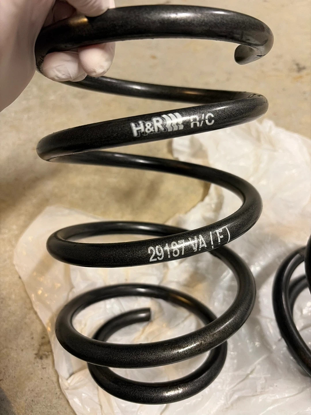 H&R Sport Lowering Springs for BMW Part #29187 - photo 4