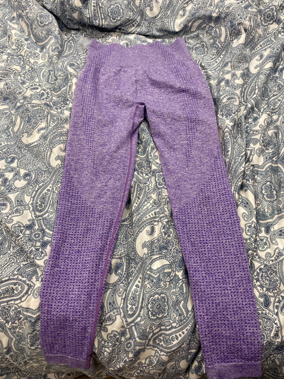 Purple Seamless Workout Leggings