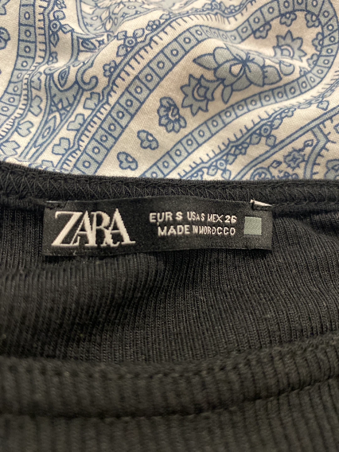 Black ZARA Long Sleeve Dress - Size S - photo 3