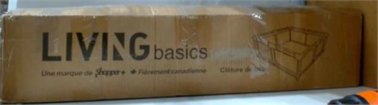 LIVINGbasics LB-BPP-CO503-GreyS2 73'' x 61'' Baby Playpen - photo 2