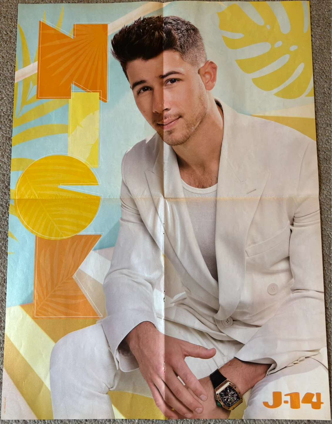 Nick Jonas J-14 Magazine Poster