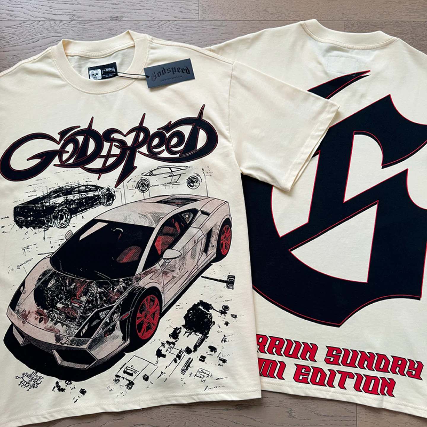 Godspeed Superun Sunday Miami Edition T-Shirt - photo 3
