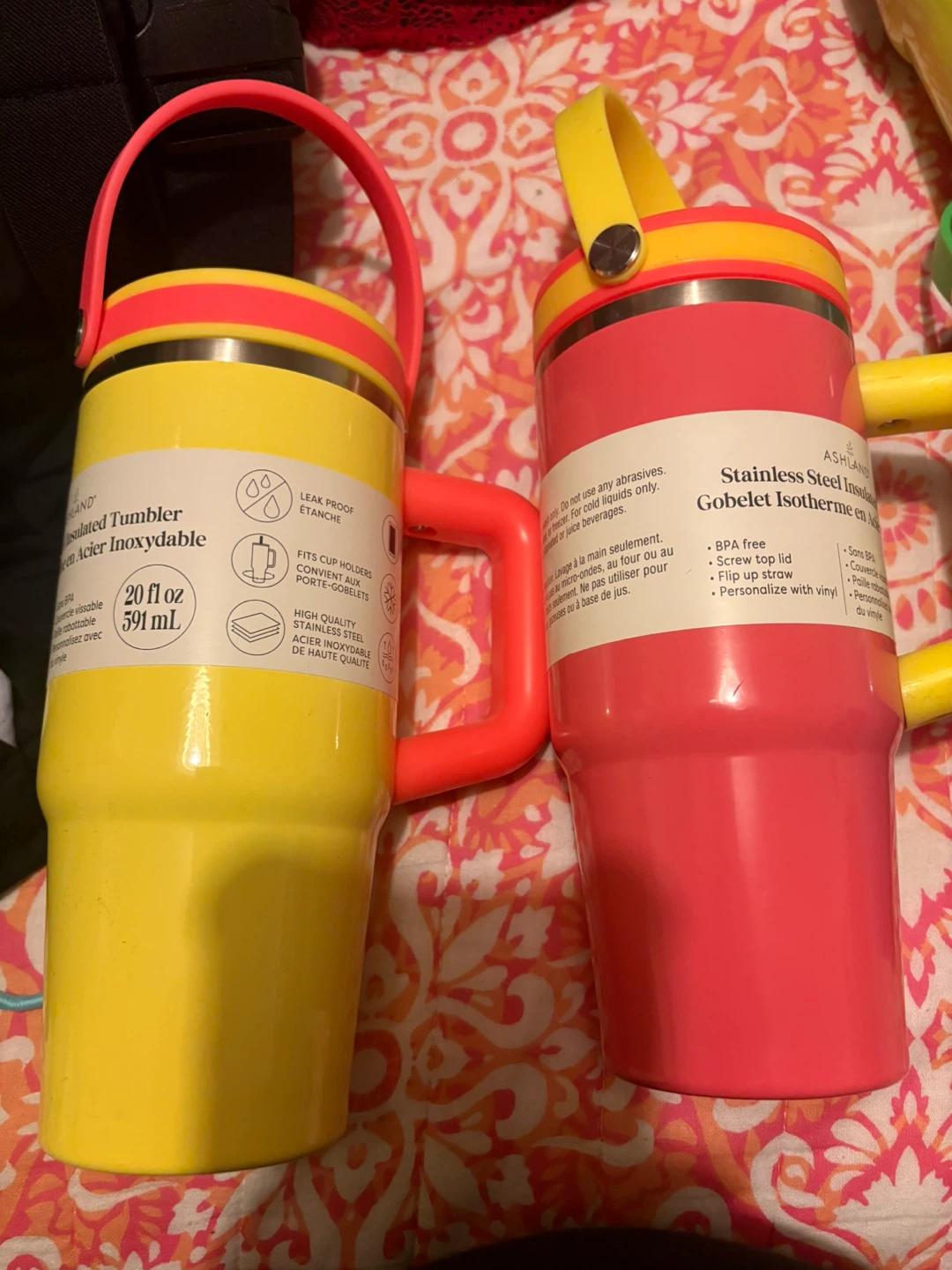 Ashland Stainless Steel Insulated Tumbler with Handle - photo 2