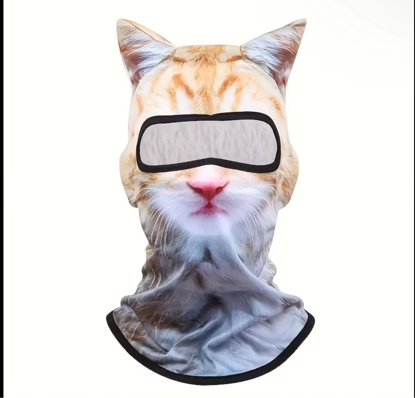 Funny Cat Face Balaclava Mask