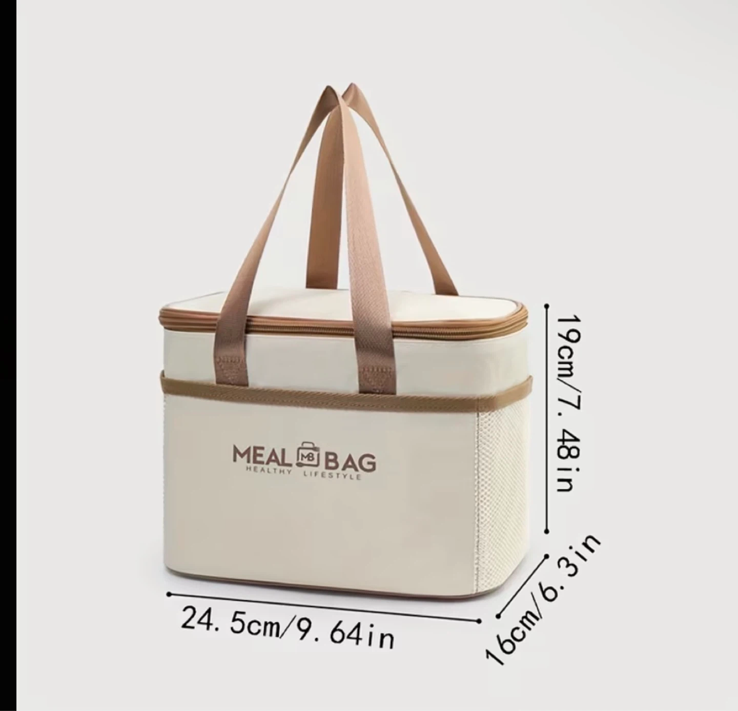Meal Bag Insulated Lunch Bag