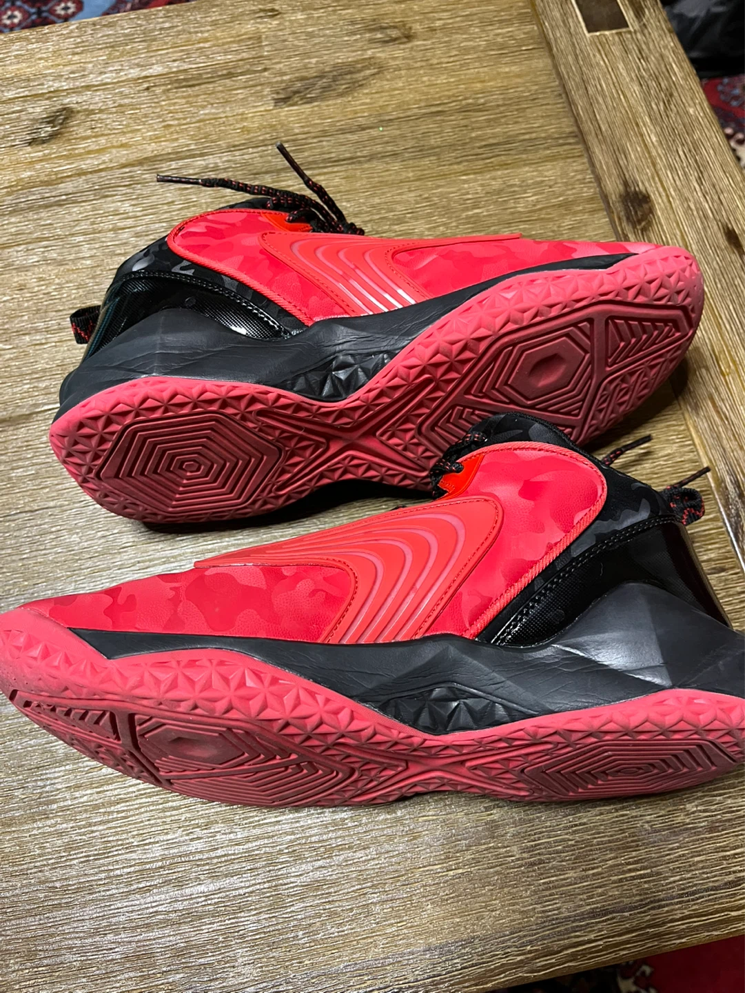 Red and Black '23' Basketball Shoes - photo 4