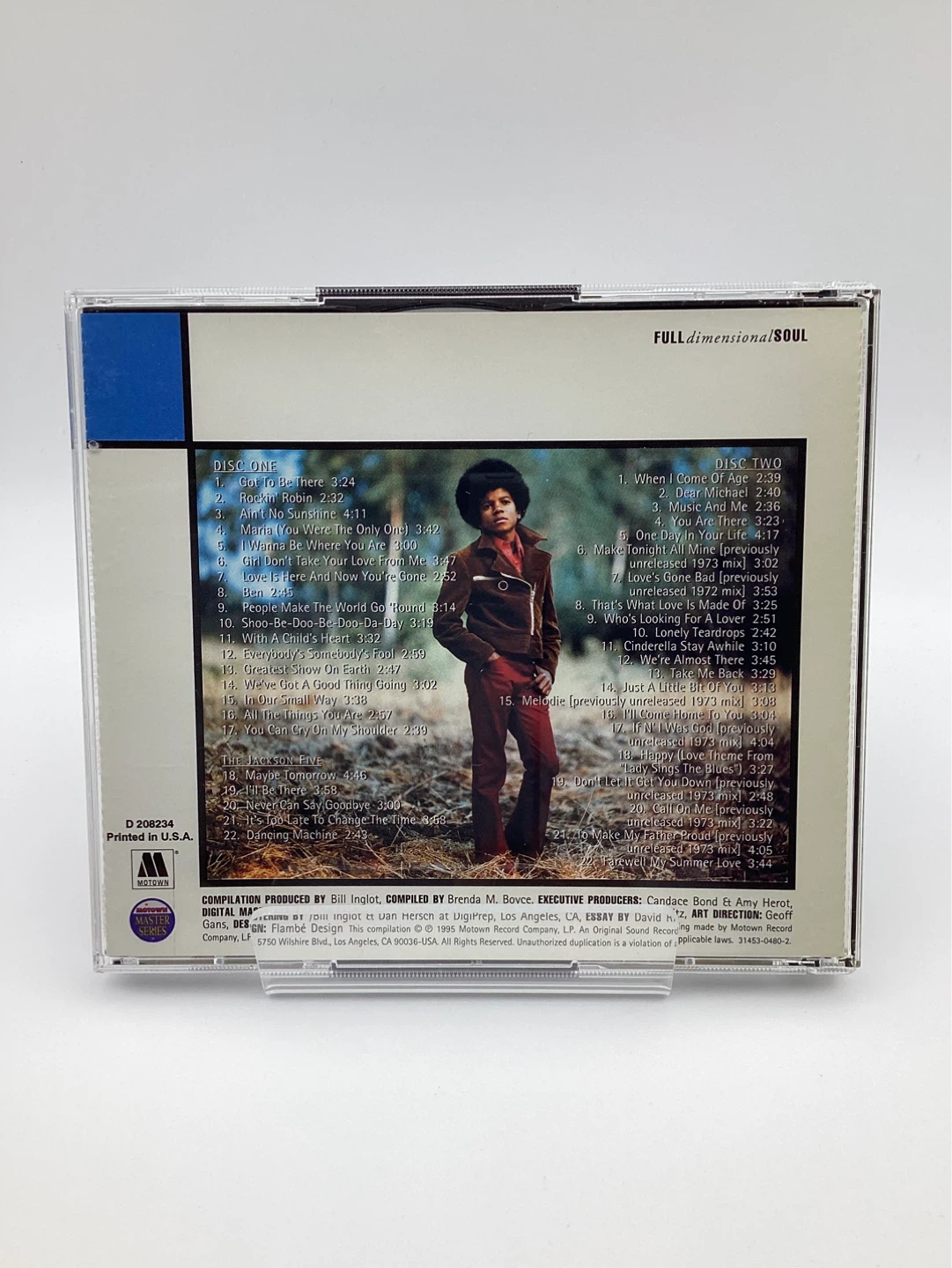 The Best of Michael Jackson Anthology Series 2 CD Set - photo 4