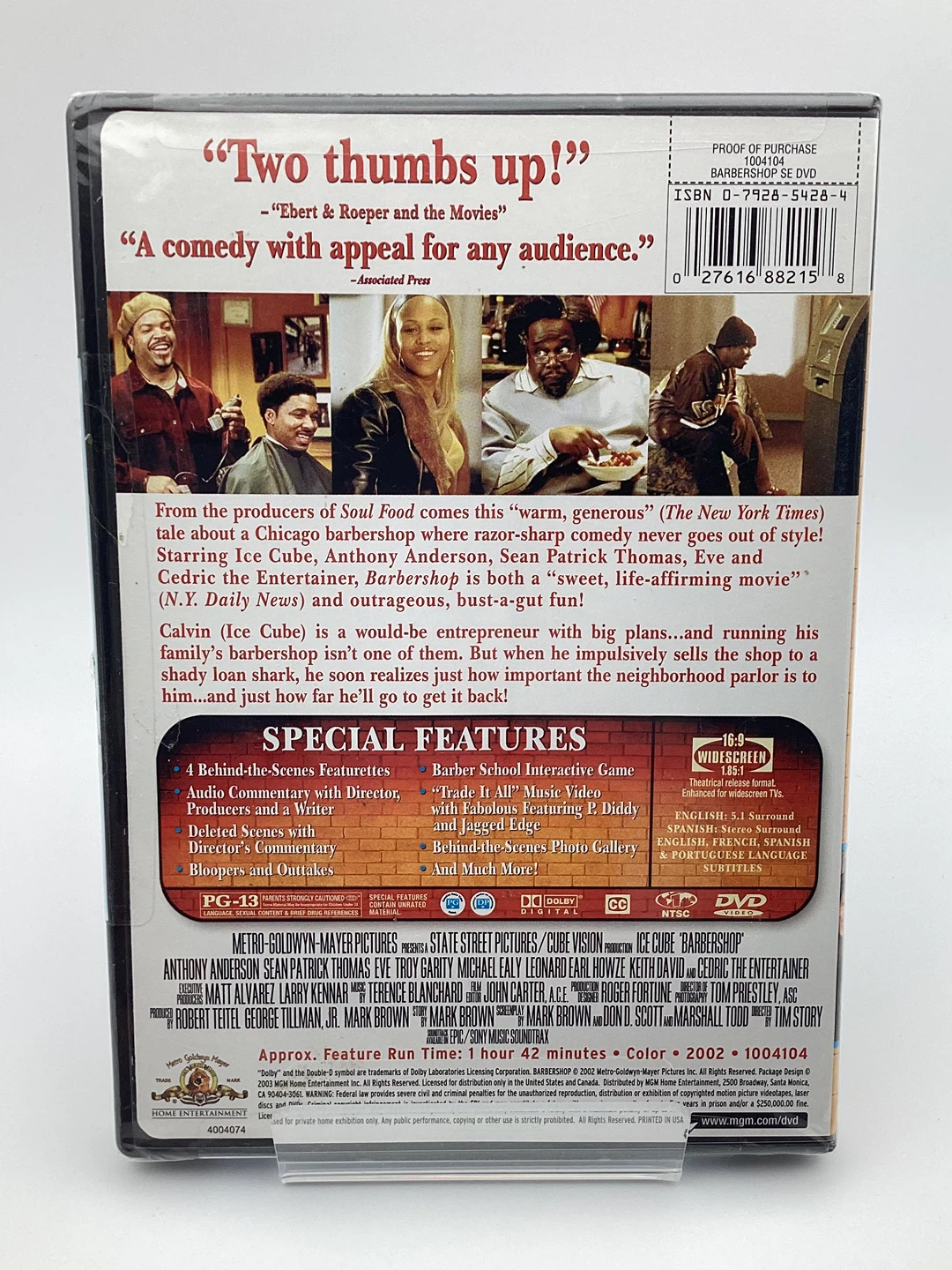 Barbershop Special Edition DVD - photo 2