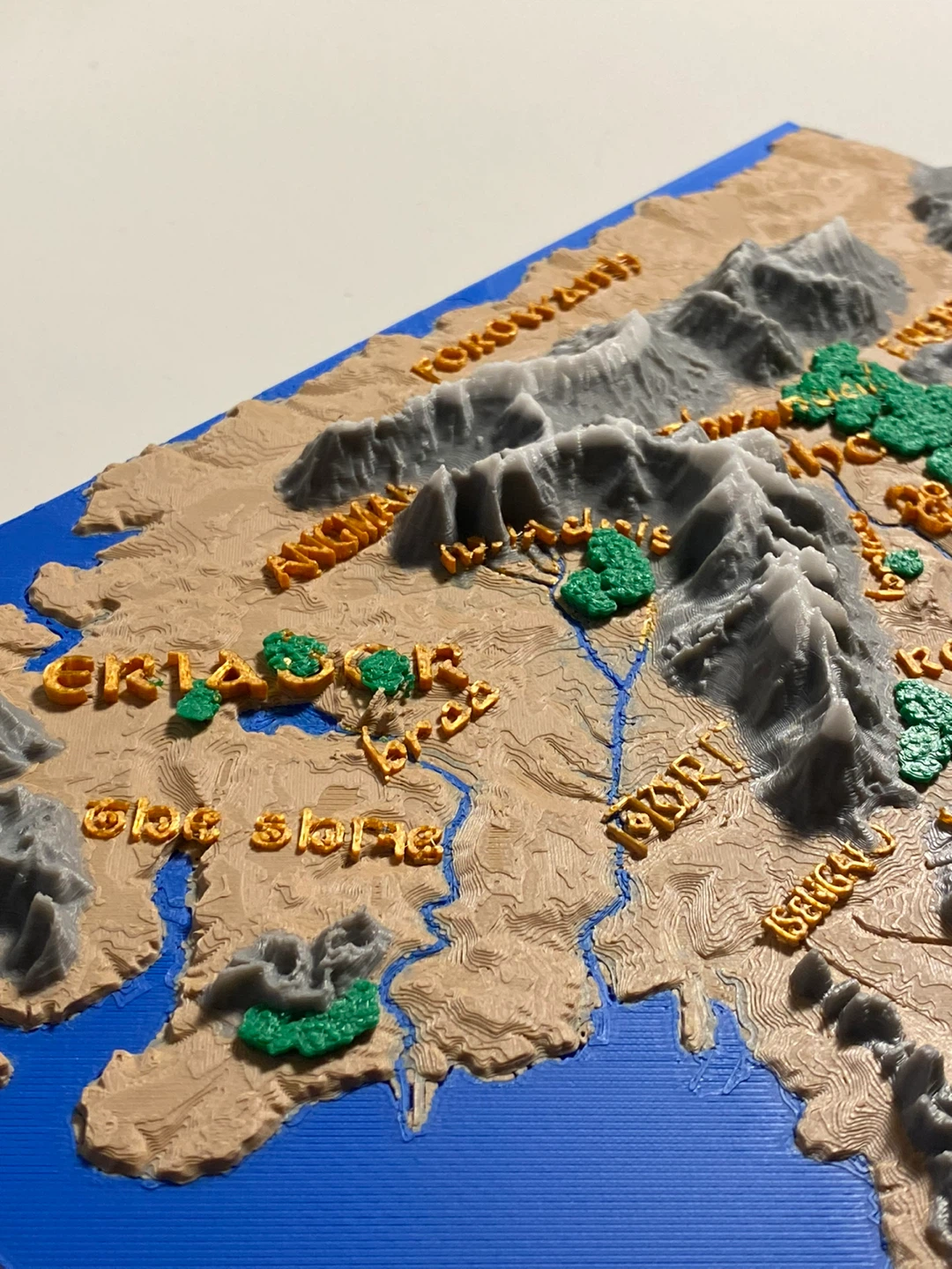 The Lord of the Rings Middle-earth 3D Map - photo 4