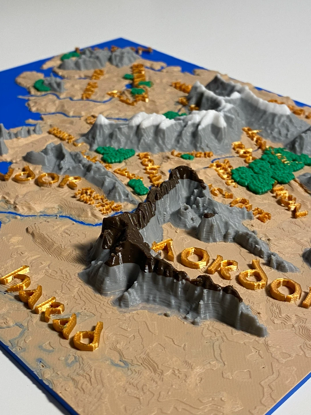 The Lord of the Rings Middle-earth 3D Map - photo 3