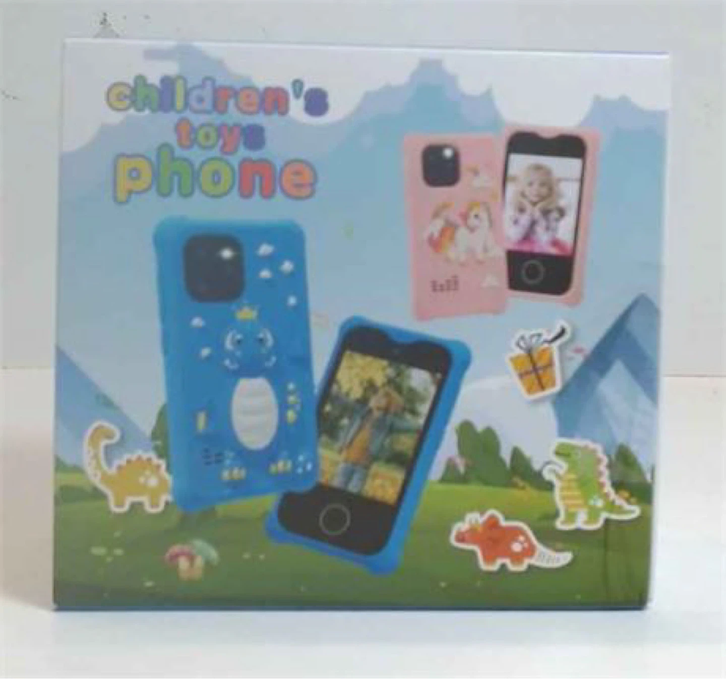 Adicop Children's Multi-Functional Toy Phone Blue/White