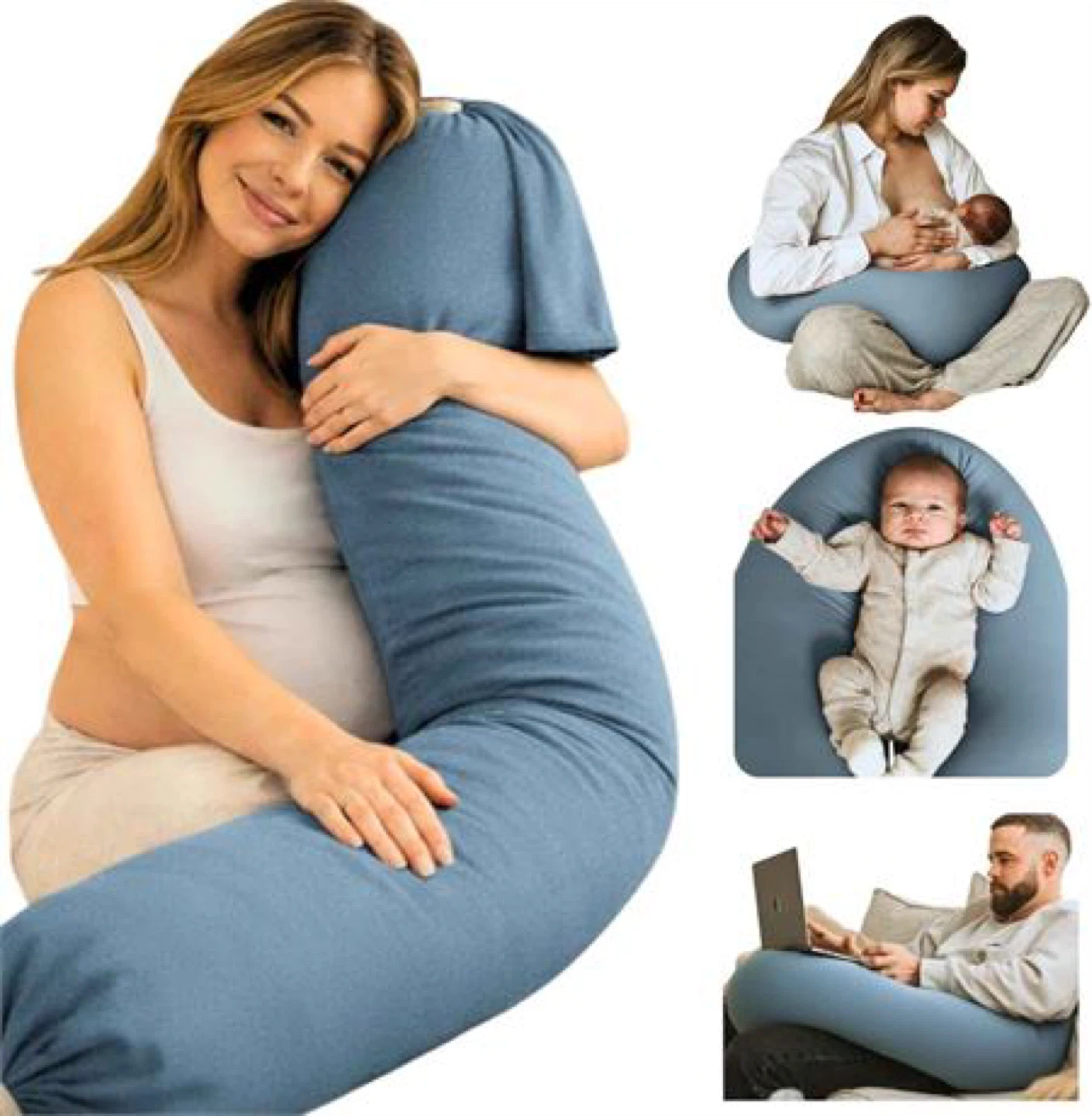 Cuddobaby Pregnancy Pillow 5-in-1