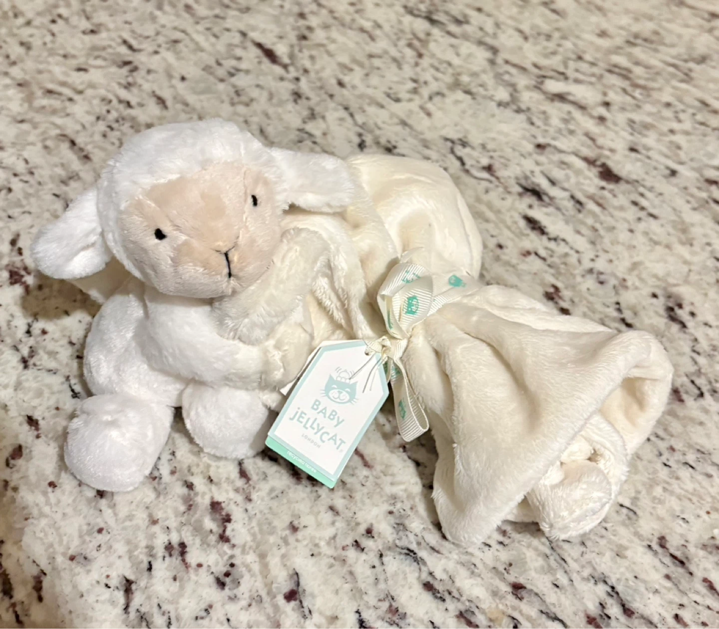 Jellycat Bashful Lamb Soother - photo 3