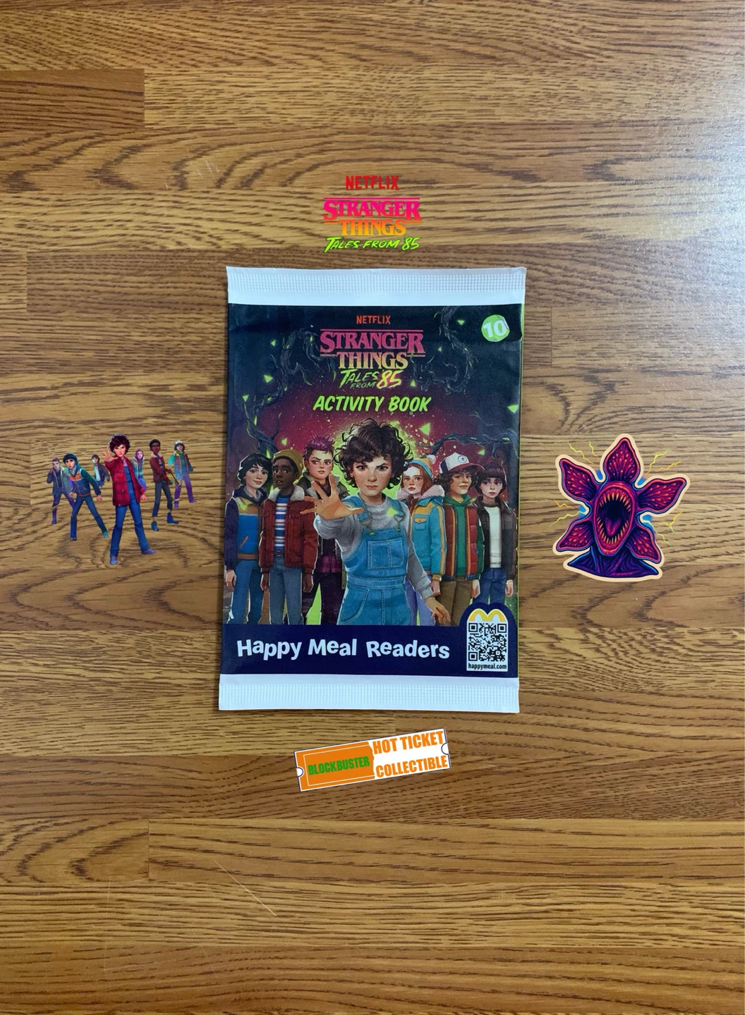 McDonald’s | Stranger Things… Happy Meal Toy (Activity Book)