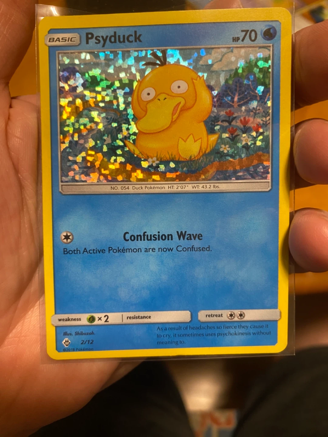 Psyduck Pokemon Card - McDonald’s 2018 2/12 - photo 3