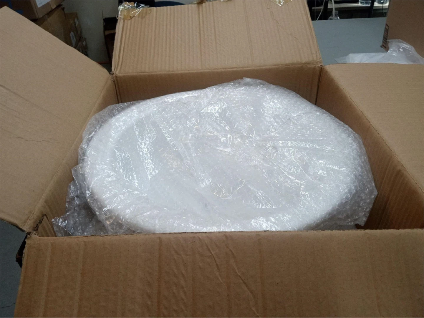 White Round Sink 375x130mm - photo 4