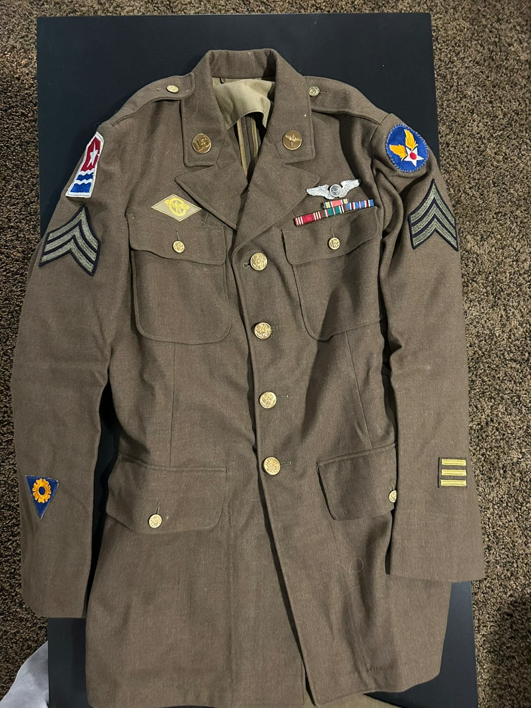381st WW2 Sergeant Uniform
