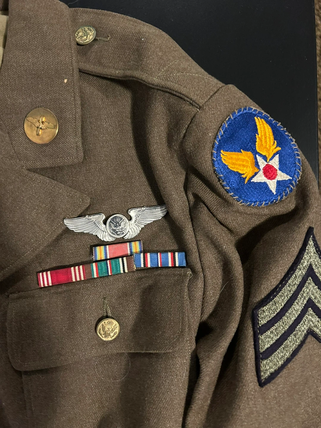 381st WW2 Sergeant Uniform - photo 2