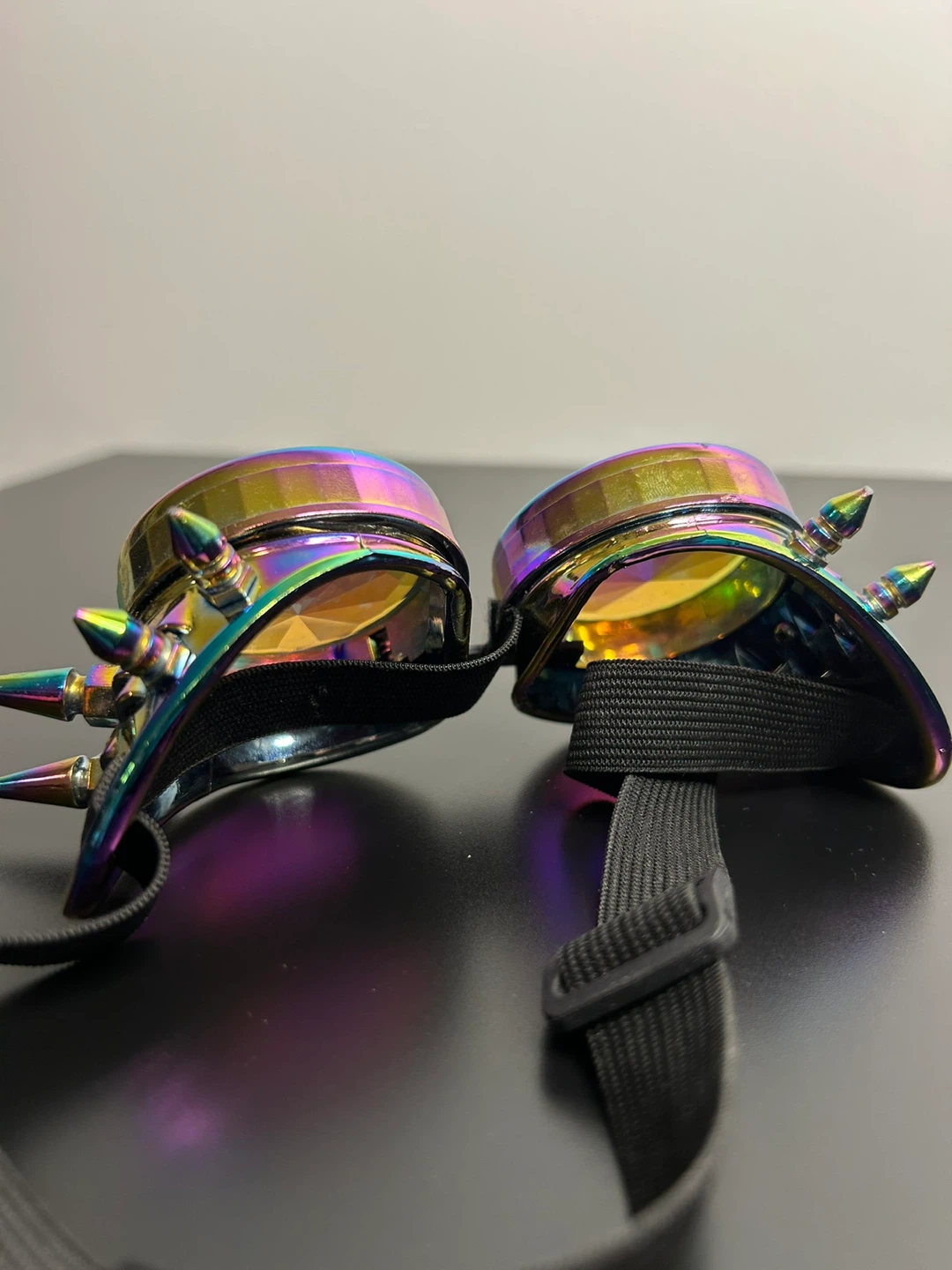 Spiked Kaleidoscope Goggles - photo 2