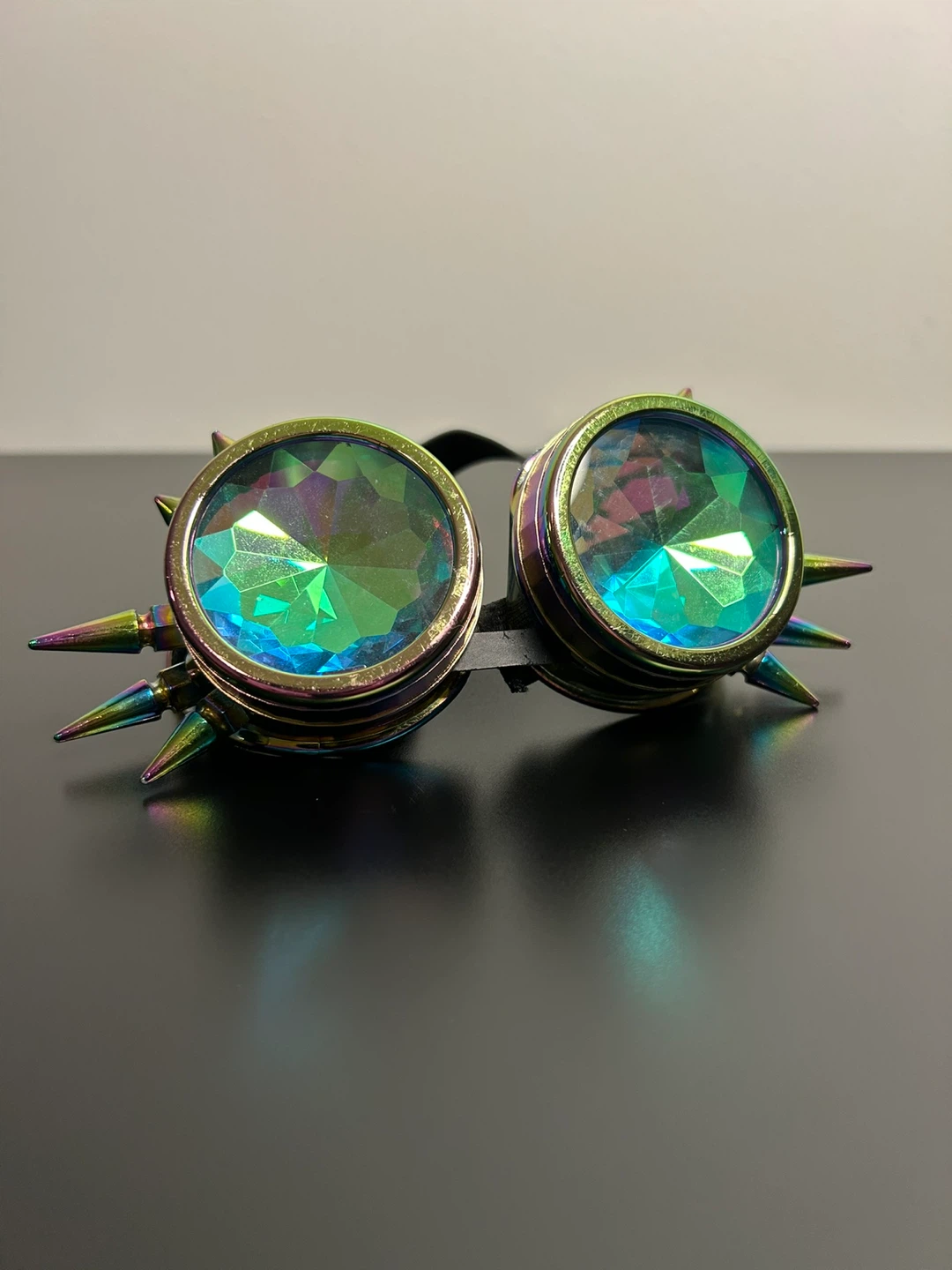 Spiked Kaleidoscope Goggles - photo 4