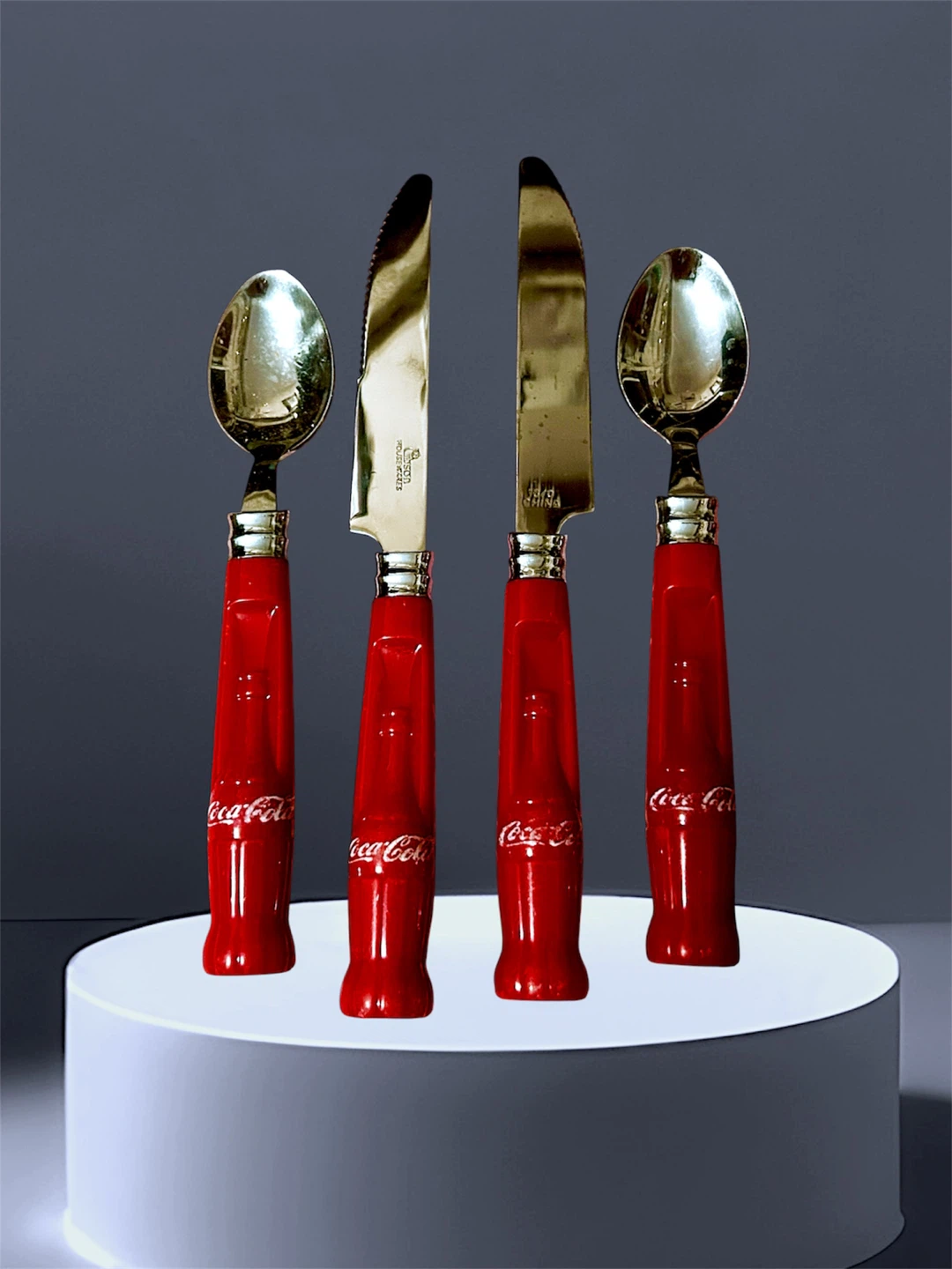 Vintage Gibson Coca-Cola Cutlery Utensil Set