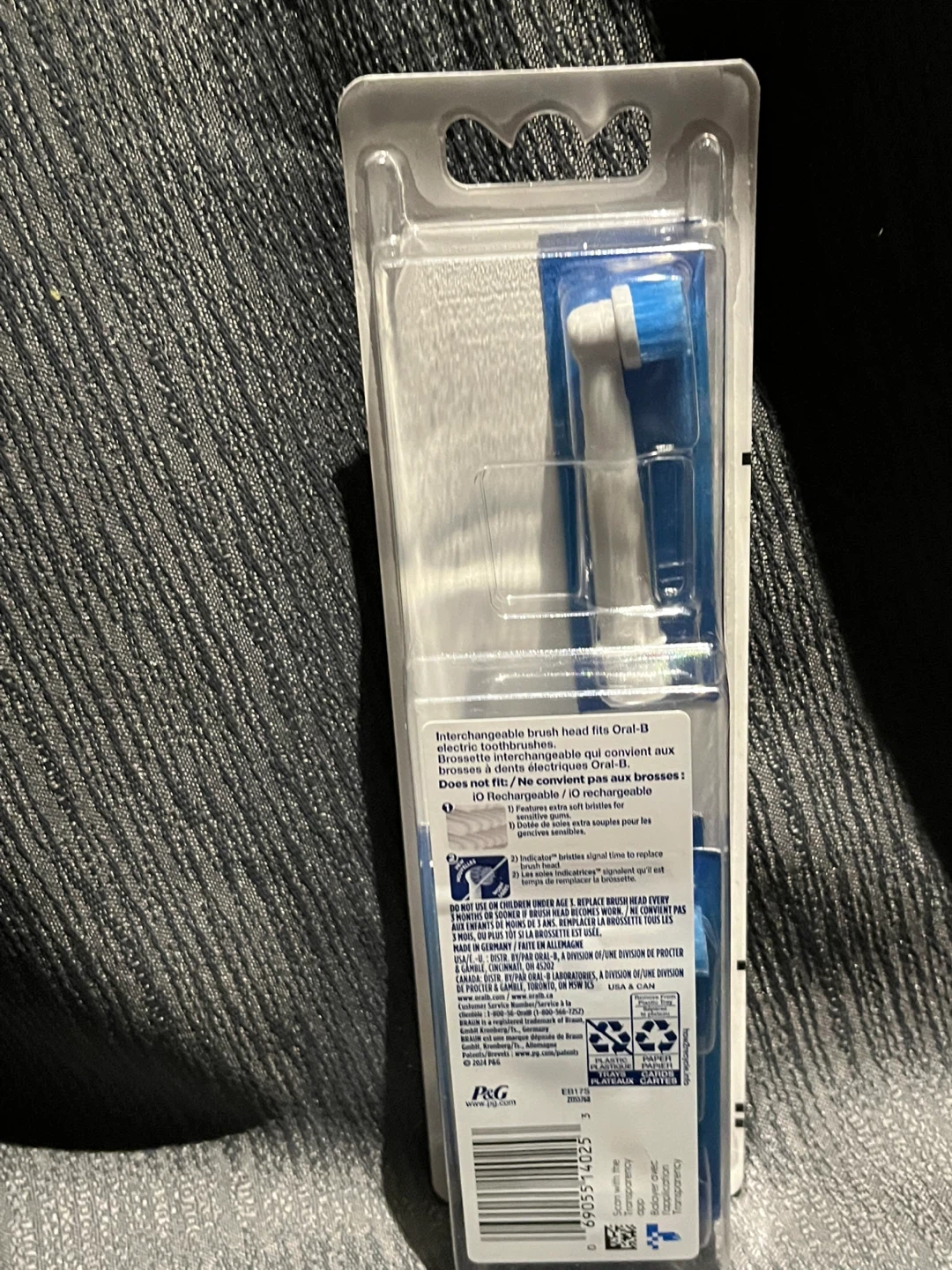 Oral-B Sensitive Gum Care Replacement Brush Heads - 5 Pack - photo 2