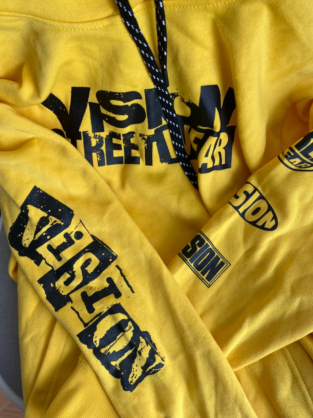 Vision Streetwear Yellow Hoodie - photo 4