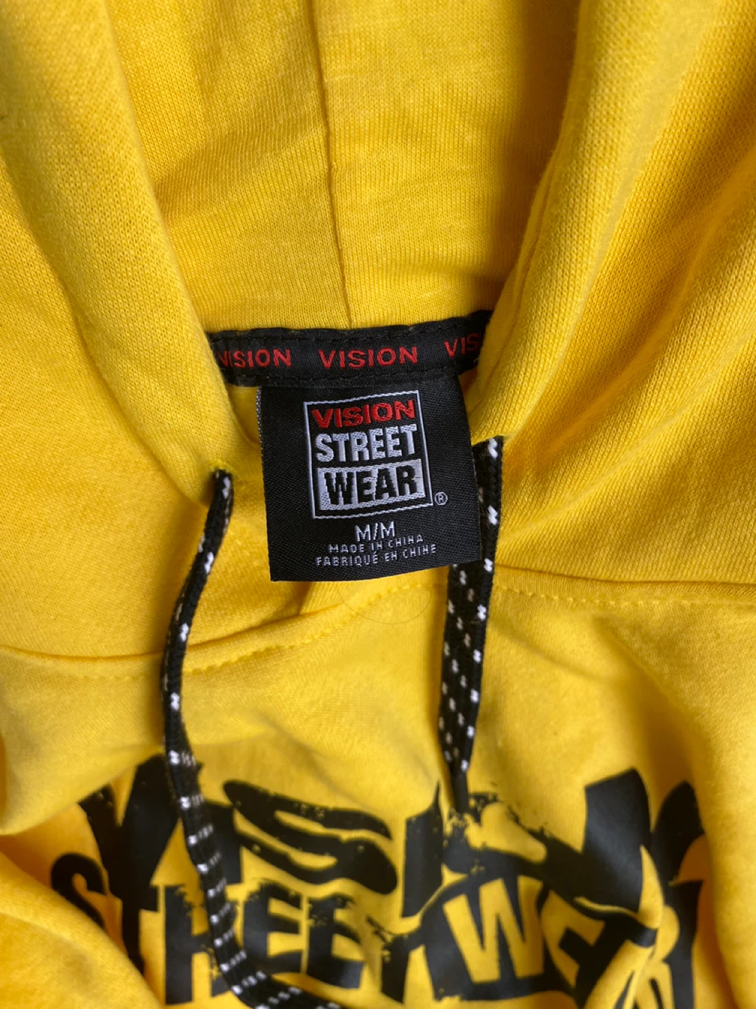 Vision Streetwear Yellow Hoodie - photo 3