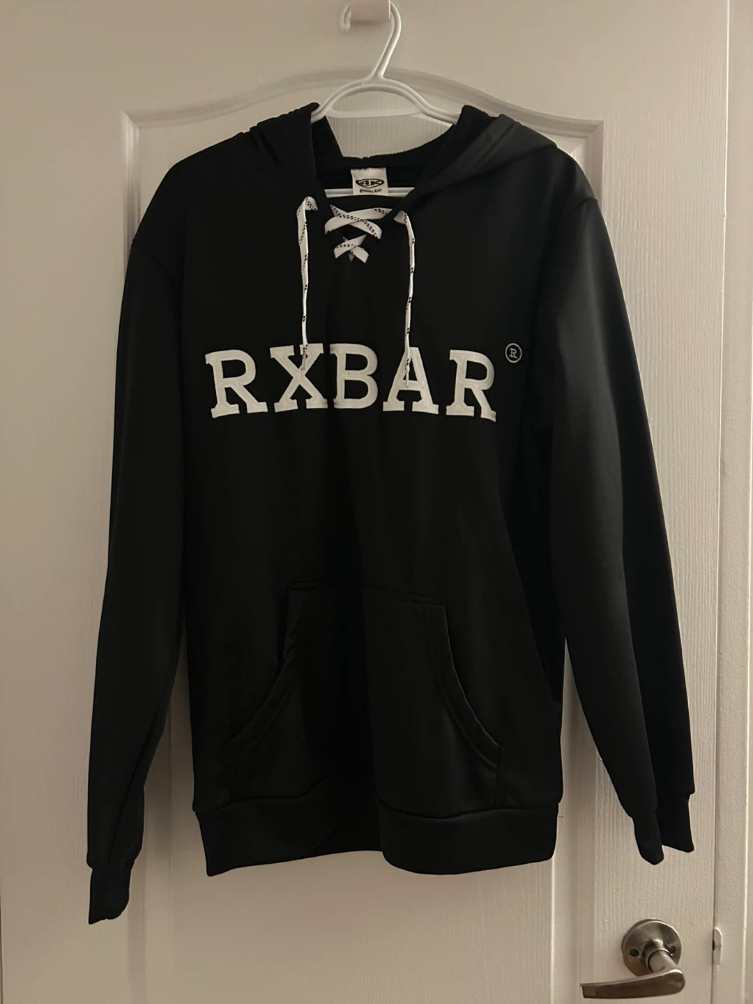 RXBAR Black Hoodie Athletic Knit M/M