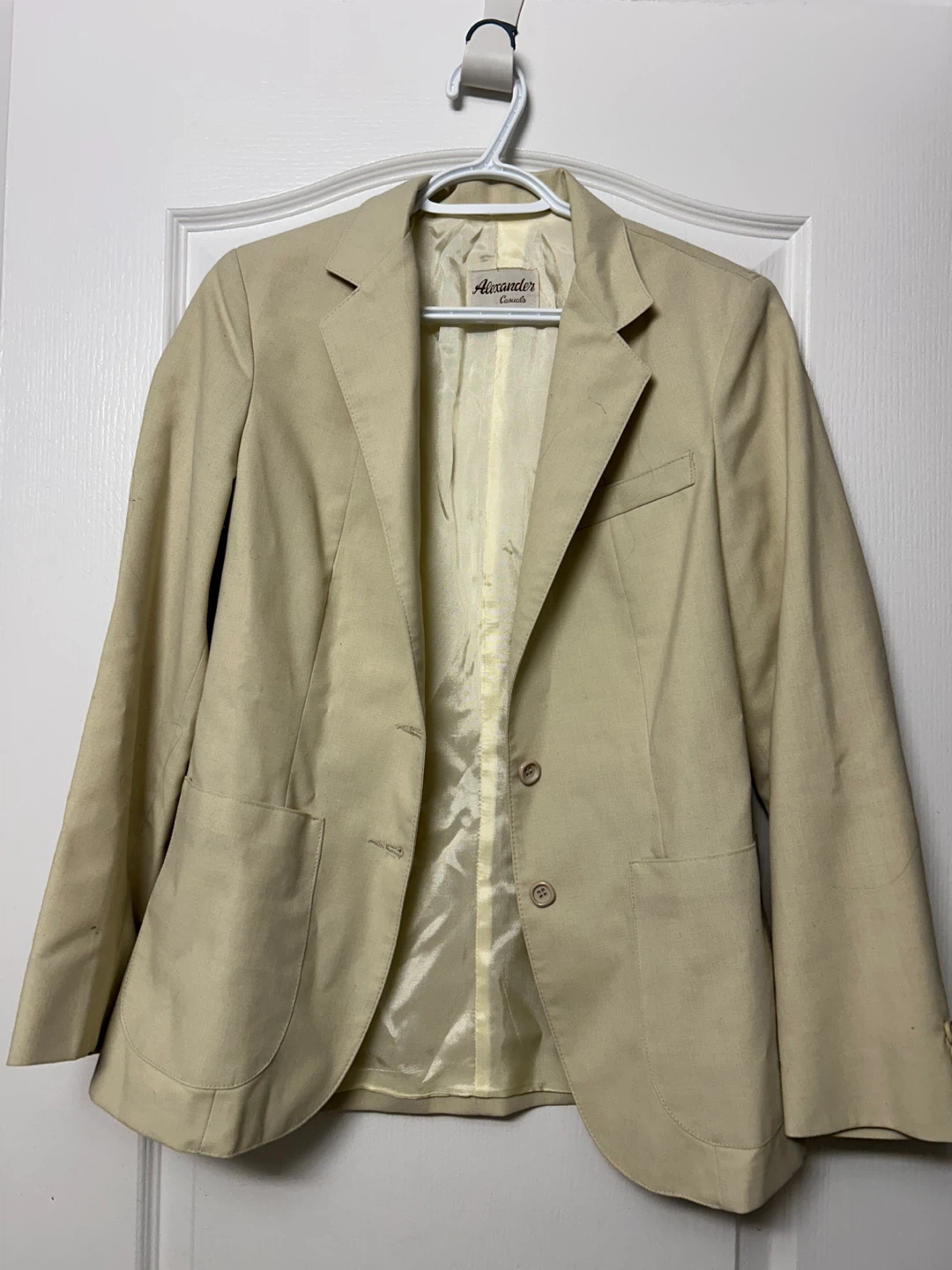 Alexander Casuals Beige Blazer