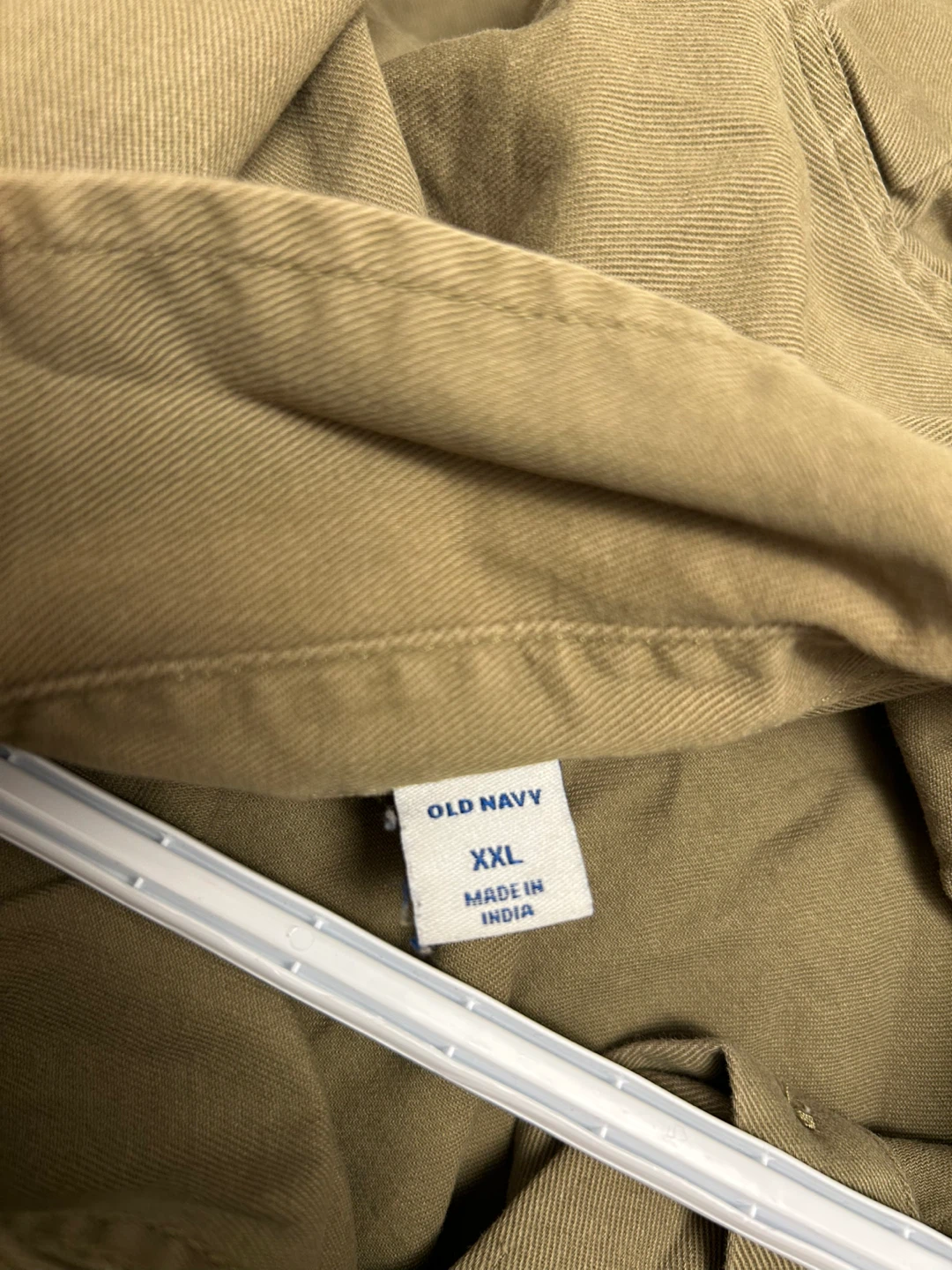 Old Navy Khaki Utility Shirt XXL - photo 2