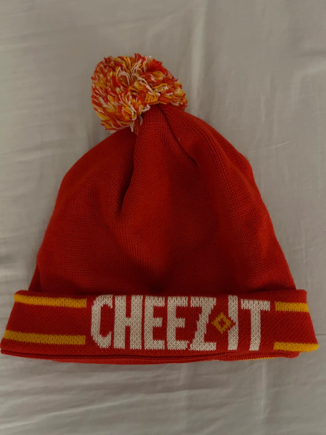 Pringles and Cheez-It Toque Beanies