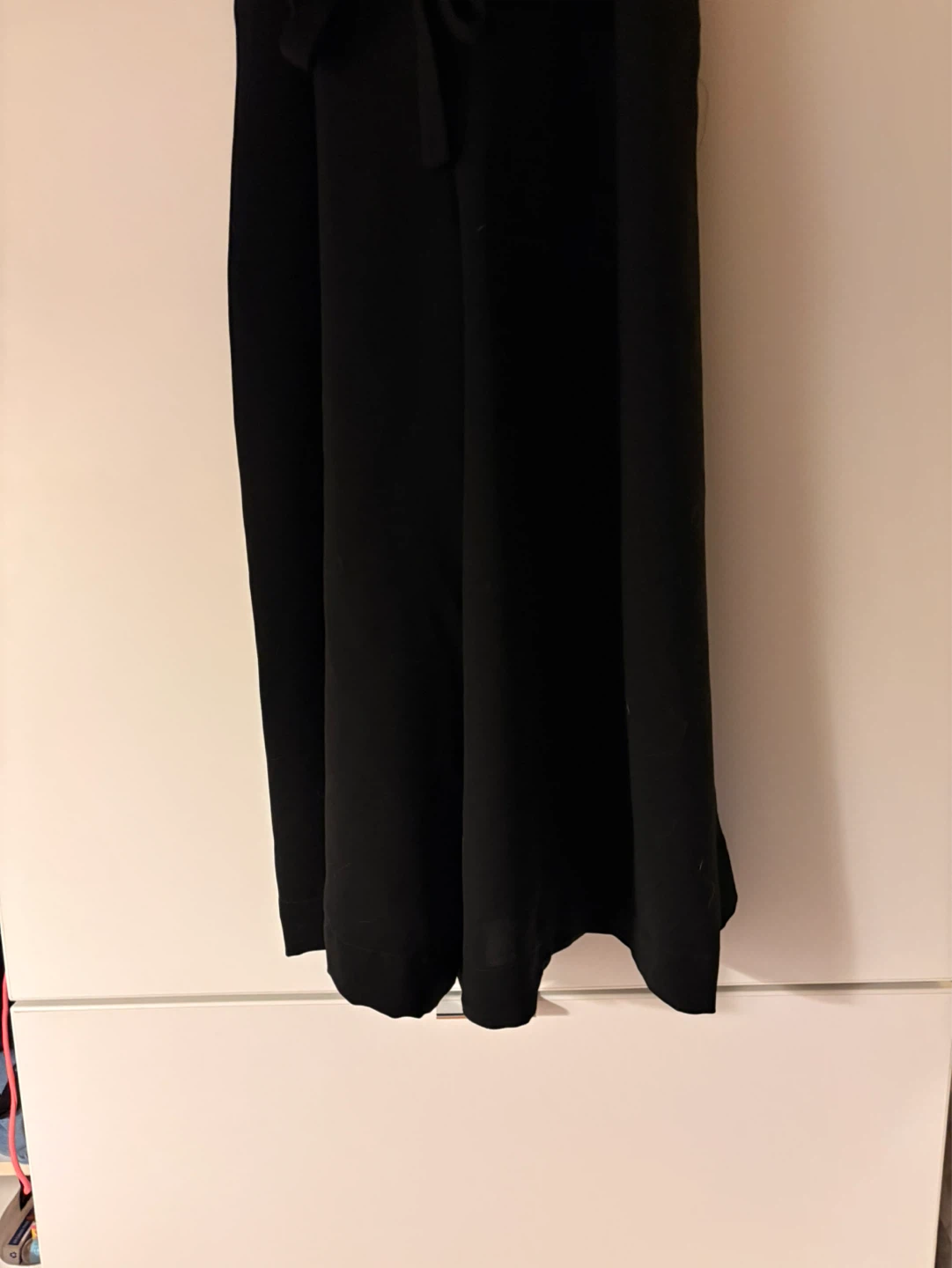 Frank And Oak Black V-Neck Midi Dress - photo 2
